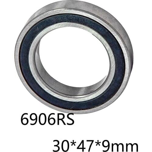 1pcs/lot 6906RS High-quality Deep Groove Ball Rolling Thin-wall Bearing 6906-RS 61906RS 30*47*9mm 30*47*9 Bearing Steel Material