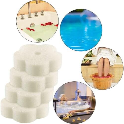 10pcs White Floating Spa Sponge Cartoon Turtle Oil Absorbing Hot Tub Skimmer Scum Absorber Cleaners For Swimming Pool #W5