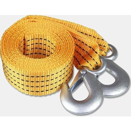 3Ton 4m Powerful Car Towing Rope with Hooks Towing Ropes Suitable for BMW all series 1 2 3 4 5 6 7 X E F-series E46 E90 X1 X3 X4