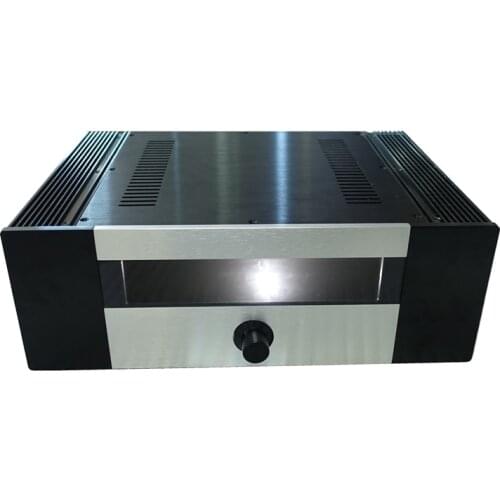 431502/All-aluminum luxury type/Small Class A chassis/Post amplifier/tube amplifier/amplificador audio/hifi/diy case