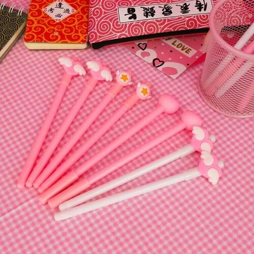 CardCaptor SAKURA Cosplay Props Pen For Women Girl Cardcaptor Sakura Magic Henshin Wands Pen Student Cute Office
