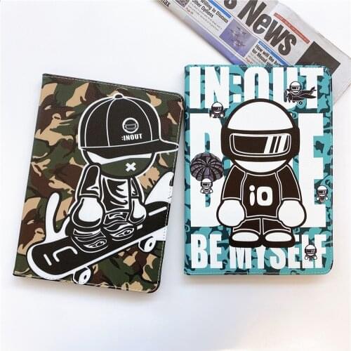 Fashion boy Suitable for IPad Air 3 Air 2 Pro 9.7 2017 Mini12345 10.2 / 10.5 Ipad Air 4 Ipad Pro 2020 Cover