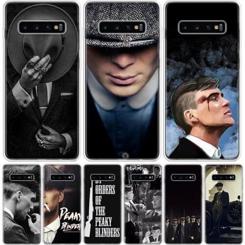Peaky Blinders TV Man Cover Phone Case For Samsung Galaxy S10 S20 Ultra Note 10 9 8 S9 S8 J4 J6 J8 + Lite Plus Pro S7 Coque