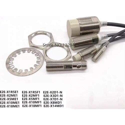 E2E Proximity Switch Sensor NO NC E2E-X5MF1 E2E-X10MF1 E2E-X15RF1-Z E2E-X2F1-Z E2E-X1R5F1 E2E-X2F1 E2E-X18MF1 E2E-X5MF1-Z