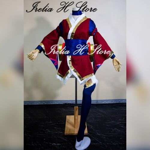 Irelia H Store Akali LOL Cosplays Blood Mood Akali Cosplay Costume Halloween costumes props