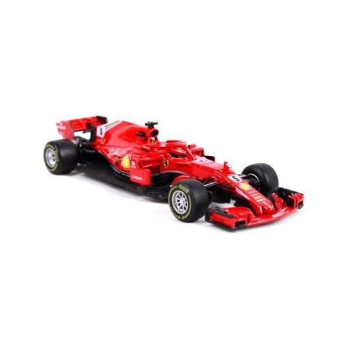 Bburago 1:43 Car F1 Team S.Vettel K.Raikkonen Collective Edition Metal Material Race Car Collection Alloy Car Gift For Kid