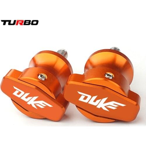 M10*1.25 Motorcycle CNC Aluminum Swingarm Spools Stand Screws Modified Accessory For KTM Duke 125 200 390 790 990 1190 1090