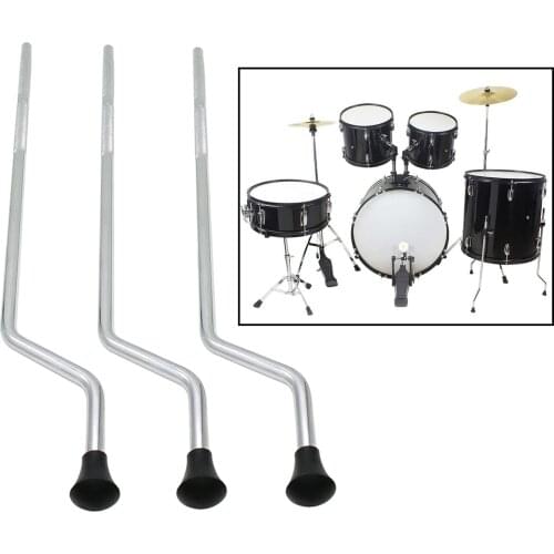 Metal Tom Drum Legs Anti-Skid Surface Coating Percussion Parts
