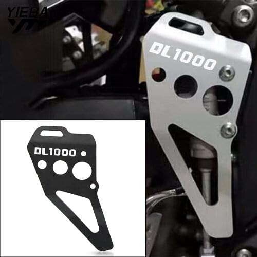 DL1000 Motorcycle Rear Brake Pump Master Cylinder Guard Cap Protector For SUZUKI DL 1000 V-Strom 1000 2015 2016 2017 2018 2019