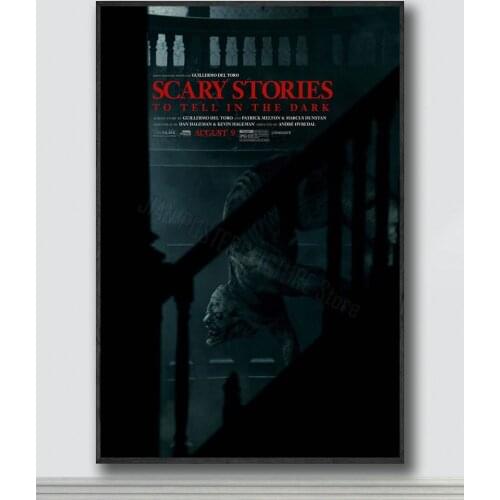 NJ278 Scary Stories to Tell in the Dark Movie 2 Silk Posters and Prints wall art Art Poster Home Decor