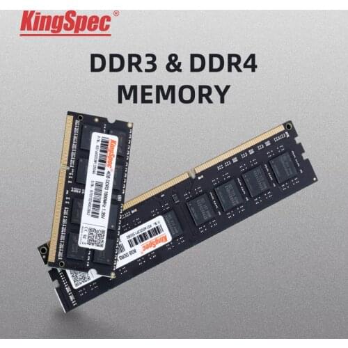 Kingspec DDR3 4GB 8GB memoria ram 1333 1600 Memory Ram Desktop Memory 240pin 1.5V DIMM Intel RAM For Desktop PC