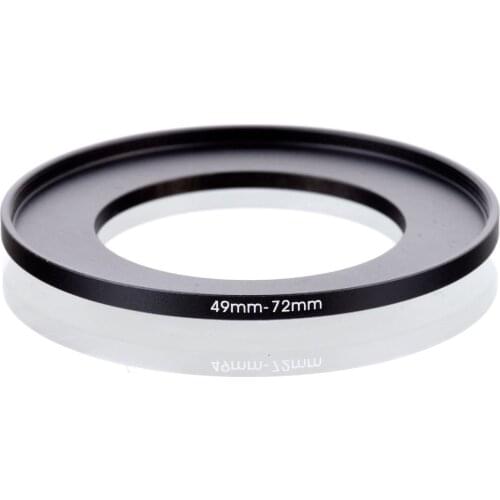 Original RISE(UK) 49mm-72mm 49-72mm 49 to 72 Step Up Ring Filter Adapter black