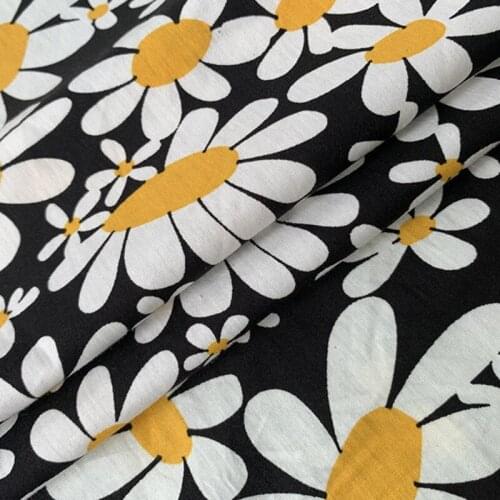 100% cotton fabric dress elegant floral printed fabric summer dress fabric diy clothes shirt patchwork
