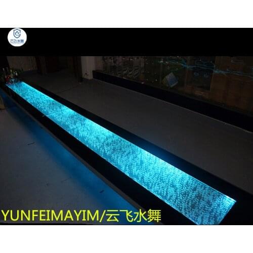 Customized: With LED colorful lights Color bubble bar. Table placement table. Wine table wine table