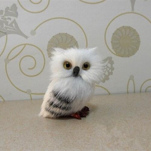 1pc Christmas Lively Owl Animal Tree Hanging Brush Pendant Ornaments Xmas Decor Prop DIY 2019 Gifts