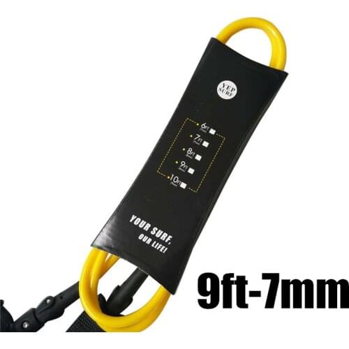 Surf surfboard Leash 9ft-7mm Leash Para Surf Rope SUP Surfboard leash surfing Stand up paddle board leash