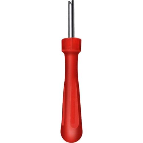 Easy Use Valve Core Metal Slotted Drive Repair Car Use Durable Tire Removal Tool Practical Screwdriver Replacement Accessory