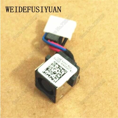 DC Power Jack with Wire Harness for for DELL Latitude E5450 Power Socket Jack Port