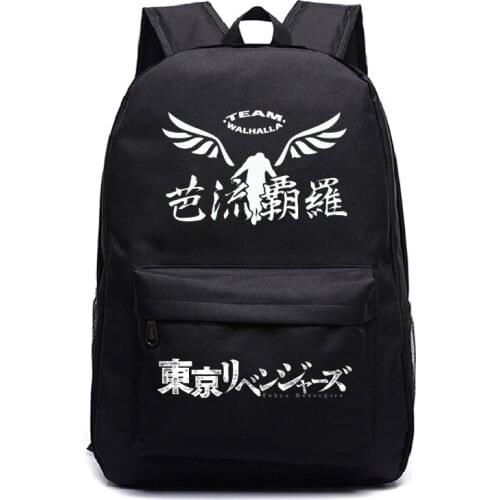Anime Tokyo Revengers Printed School Backpack Bag High Quality Bookbag Tokyo Revengers School Bag Manga Daily Bagpack Mochila