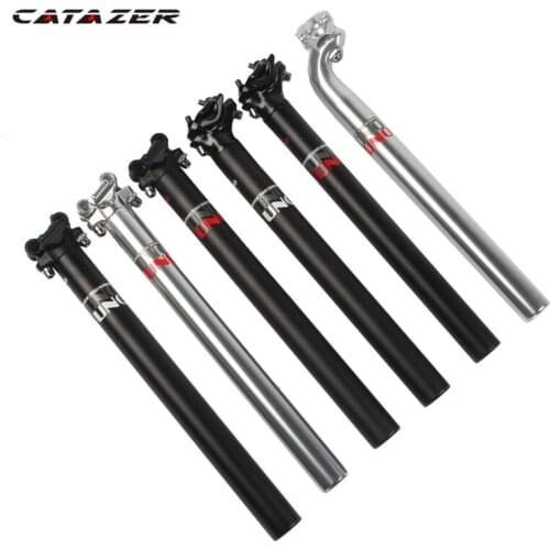 Bicycle Seatpost MTB Road Mountain Bike Ultralight Aluminum Seat Post Seat Tube 27.2/30.9/31.6mm*350mm Bicycle Parts