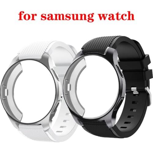 Protective cover+strap for Samsung gear S3 Frontier band&case Samsung Galaxy watch 46mm 42m bracelet 22mm/20mm belt accessories