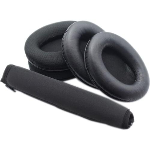 1 Pair Replacement Ear Pas Cushion for HyperX Cloud II Headphones Protein Leather Memory Foam Earmuff