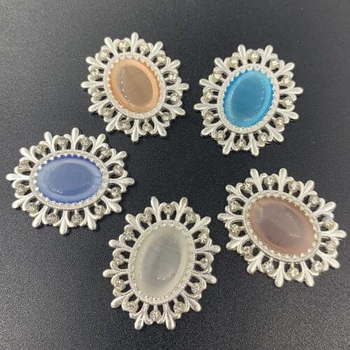 10pcs Rhinestones Bead Decorations DIY Accessories Sew On Resin Crystal Stone Strass Diamond for Wedding Applique