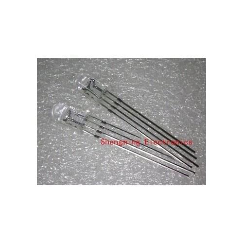 1000pcs 5MM RGB super Bright led Common Cathode 4 pins red green blue water clear