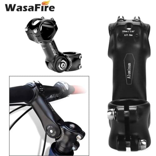 25.4/31.8mm Adjustable Bike Stem Aluminum Road Mountain Bicycle Handlebar Extension Riser MTB Stem Cycling Part Bike Accessories