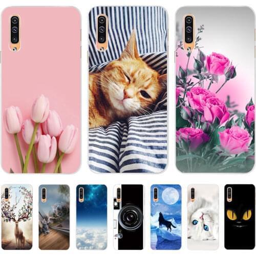 6.4'' For Samsung A50 Case 2019 Cute Bumper Silicone Soft TPU Phone Case For Coque Samsung Galaxy A50 A505F A505 A 50 Case Cover