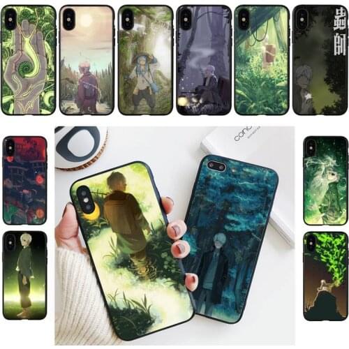 Japan Anime Mushishi Phone Case For iPhone 11 8 7 6 6S Plus X XS MAX 5 5S se 2020 11 12pro max iphone xr case