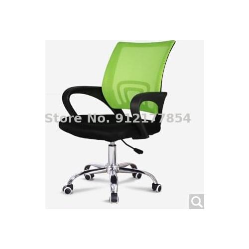 Computer Chair Home Staff Chair Office Chair Mesh Casual Boss Chair Four-legged Chair Bow Seat