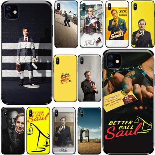 Better Call Saul funny Phone Case for iPhone 11 12 pro XS MAX 8 7 6 6S Plus X 5S SE 2020 XR Soft silicone cover shell funda capa