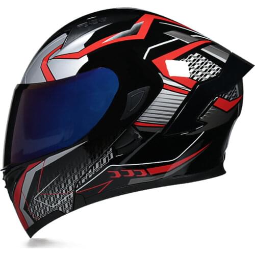 Helmet Motorcycle Flip Up Casco Moto MTB Enduro Full Face Off Road Chopper Casque Vespa Scooter Red Equator Capacete Motocross