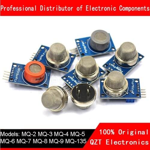 MQ-2 MQ-3 MQ-4 MQ-5 MQ-6 MQ-7 MQ-8 MQ-9 MQ-135 Detection Smoke methane liquefied Gas Sensor Module for Arduino Starter DIY Kit