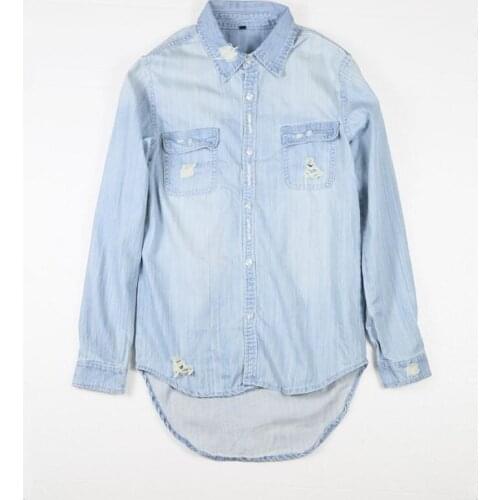 Мужские джинсовые рубашки Nopnogn China At AliExpress