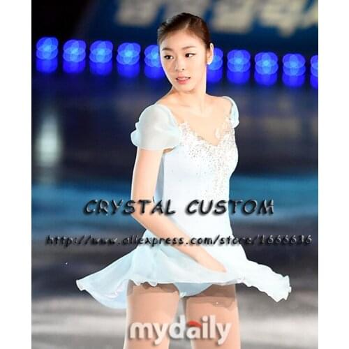 Professional Custom Figure Ice Skating Dresses For Girls New Brand Vogue Figure Skating Competition Dress DR2940