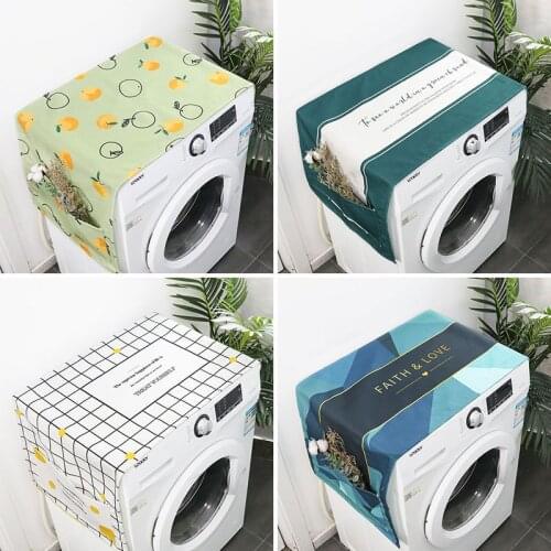 Simple multi-cover drum washer Cover single-door refrigerator Cover Dirty-proof and Waterproof Washing Machine Cover