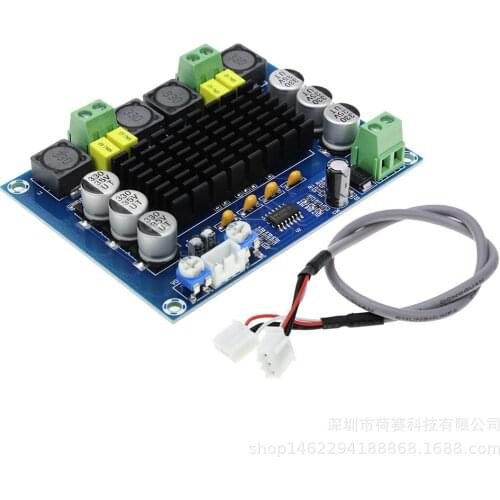 XH-M543 High-power Digital Power Amplifier Board TPA3116D2 Audio Amplifier Module Dual Channel 2*120W