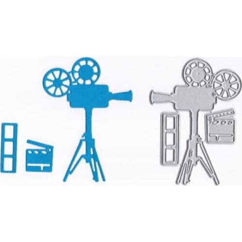 YLCD1233 Camera Metal Cutting Dies For Scrapbooking Stencils DIY Album Cards Decoration Embossing Folder Craft Die Cuts Tools