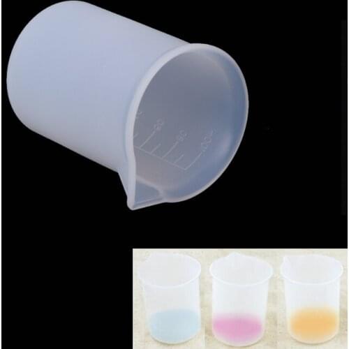 1 Pc 100ml Measuring Cup Silicone Resin Glue Tools Jewelry Making Handmade Craft DIY