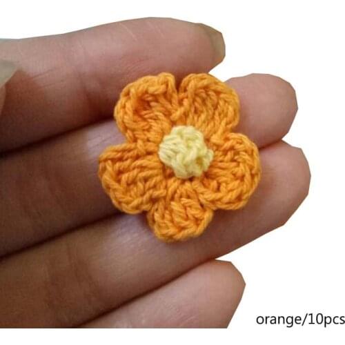 10PCS HOT cotton round placemat cup coaster mug kitchen wedding table place mat cloth lace Crochet tea coffee doily Handmade pad