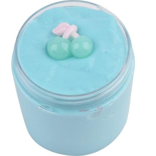 100ml non-stick slime cherry brushed mud thousand silk mud childrens educational decompression toys Gift L0227