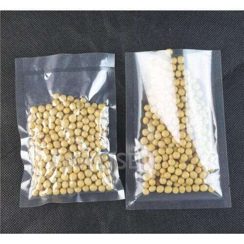 100pcs Transparent plastic bags vaccum sealing for food Fresh keeping vacuum bag pork storage package coffee vaccumized pouch