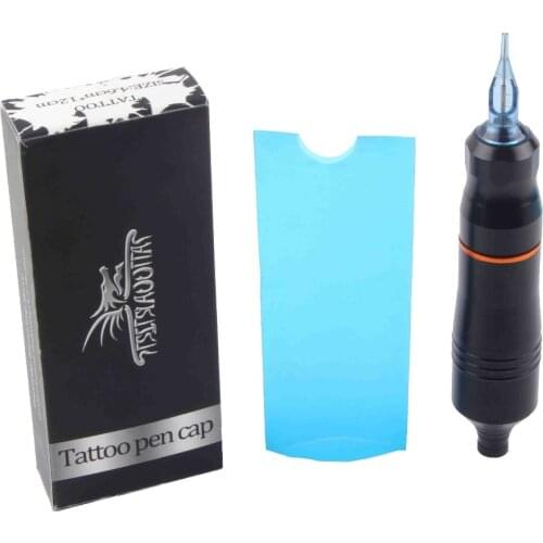 200PCS/Box Portable Tattoo Accessories yilong Pen Type Machine Cover for Hawk or Any Pen Type