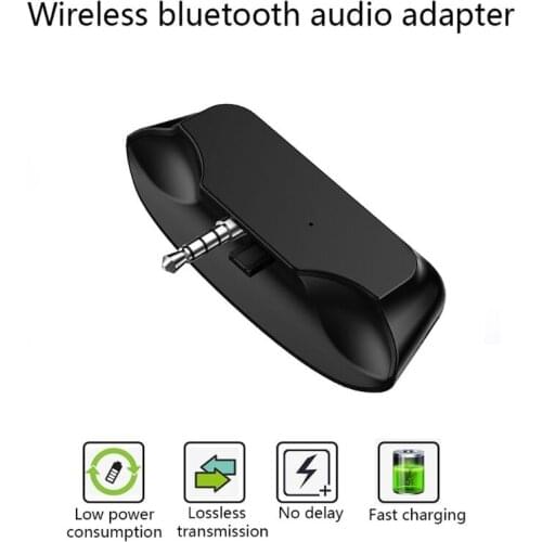 Mini Wireless Bluetooth 5.0 Audio Adapter 3.5mm Headphone Headset Earphone Receiver for PS4 Game Controller Gamepad Accessories