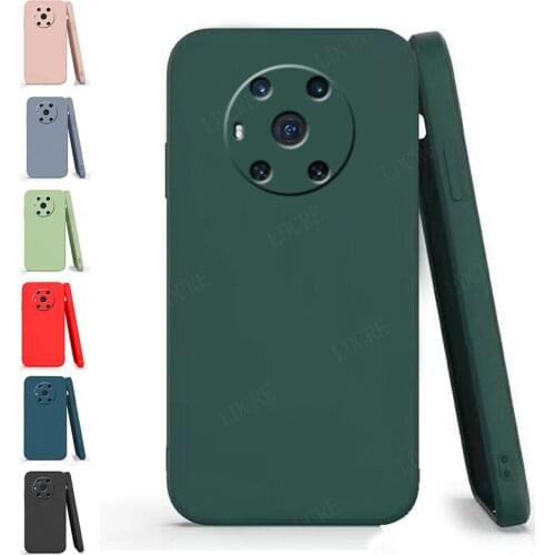 For Cover Huawei Honor Magic 3 Case For Honor Magic 3 Capas Phone Bumper Liquid Silicone TPU Soft Case For Honor Magic 3 Fundas