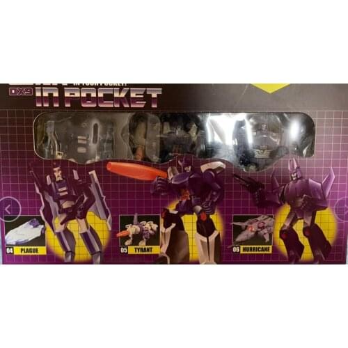 DX9 War In Pocket X04 X05 X06 G1 Transformation MasterPiece MP Collectible Action Figure Robot Deformed Toy in stock