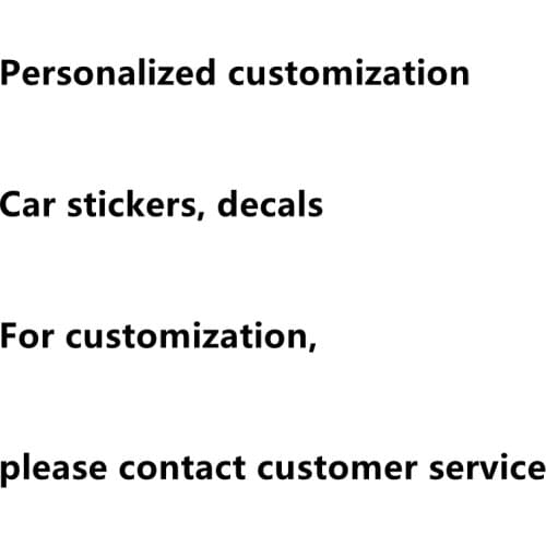 Customized Car Stickers, Motorcycle Decals, Personalized Customization, Can Also Be Used for Luggage, Computer, Wall Decoration