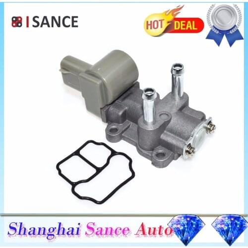 ISANCE Idle Air Control Valve IAC IACV 16022P2AJ01 16022P2EA51 For Honda Civic / Civic del Sol Acura EL 1996 1997 1998 1999 2000